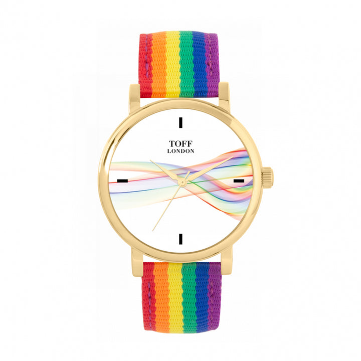 38mm Pride Ribbon Batons Watch