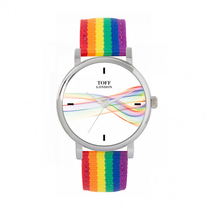 38mm Pride Ribbon Batons Watch
