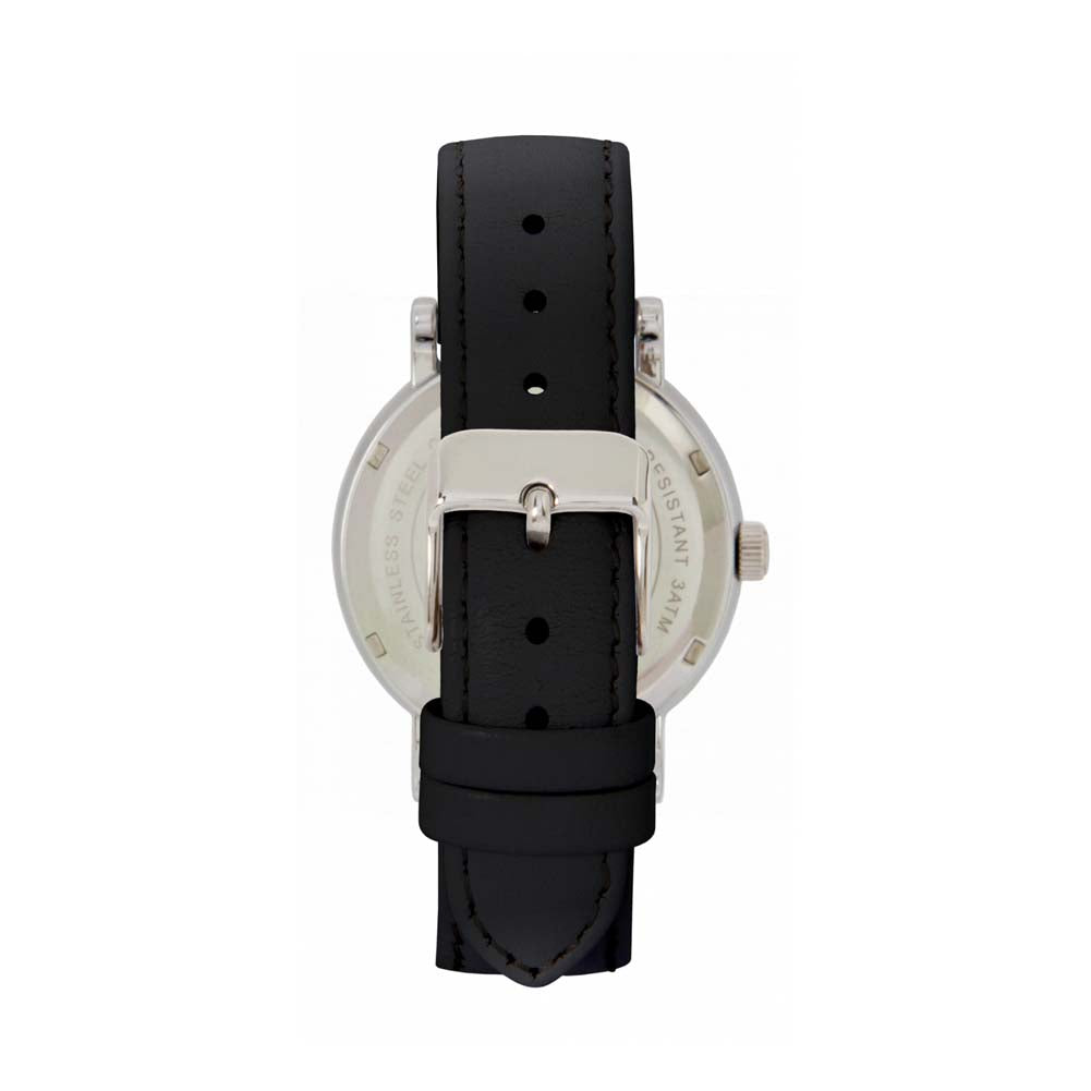 38mm Pride Linear Black Arabic Numerals Watch