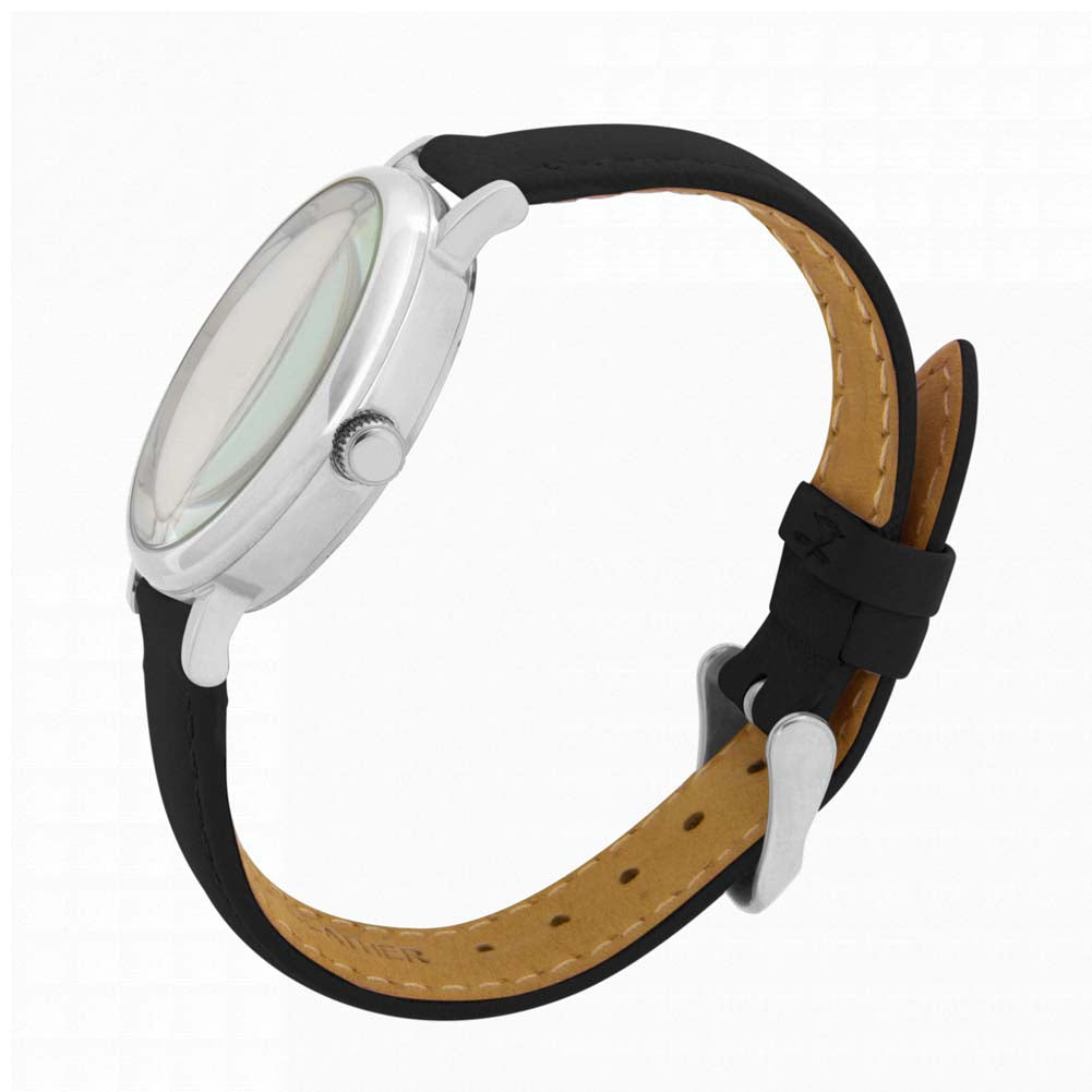 38mm Valentine Black Love Wins Rainbow Watch