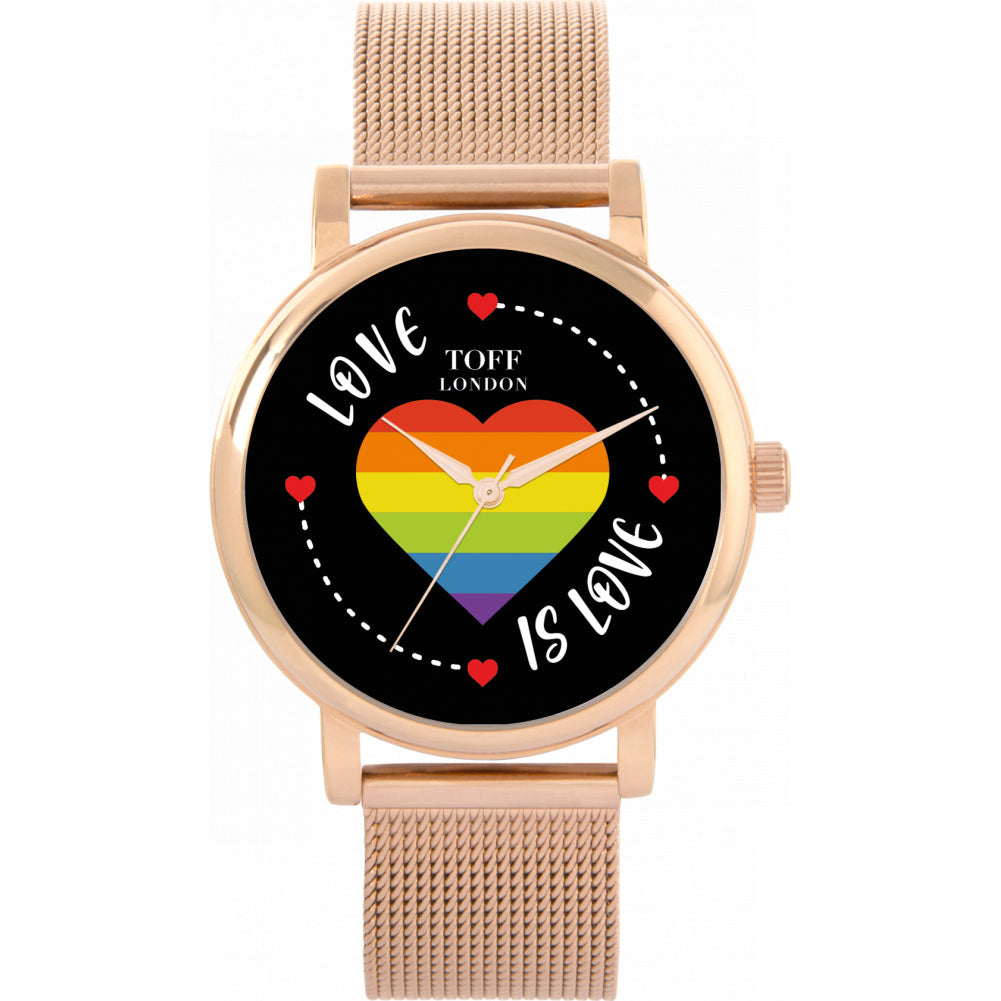 38mm Pride Love is Love Watch