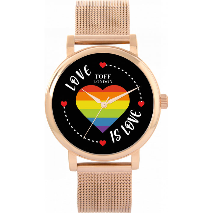 38mm Pride Love is Love Watch