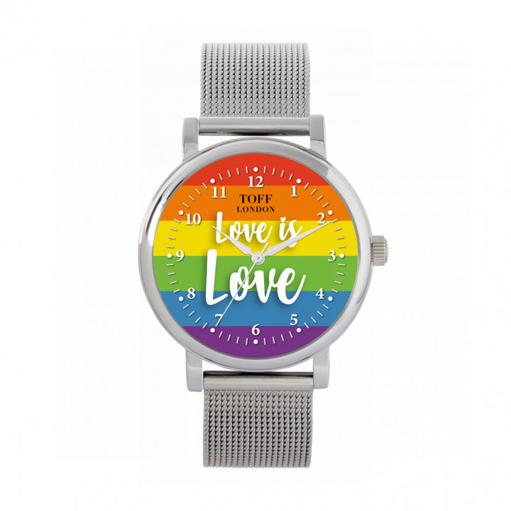 38mm Pride Love Is Love Watch