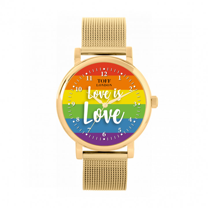 38mm Pride Love Is Love Watch