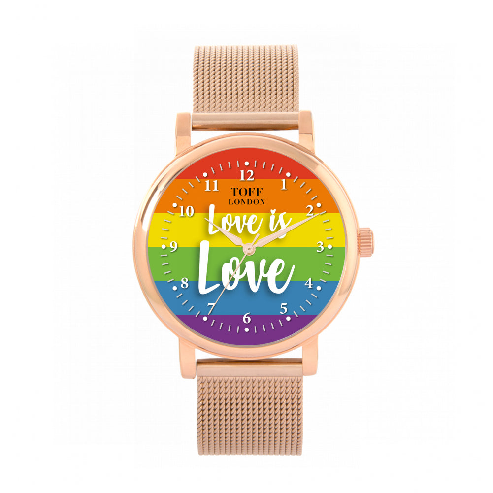 38mm Pride Love Is Love Watch