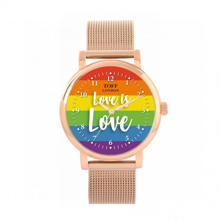 38mm Pride Love Is Love Watch