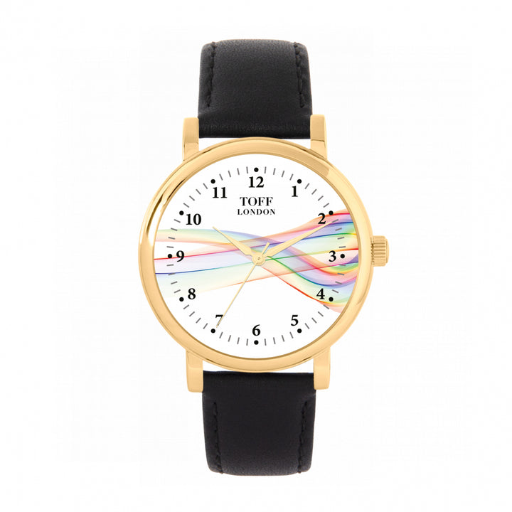 Pride Ribbon Roman Numerals Watch