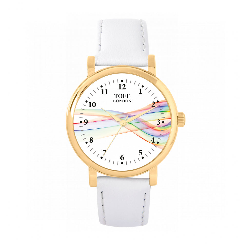 Pride Ribbon Roman Numerals Watch