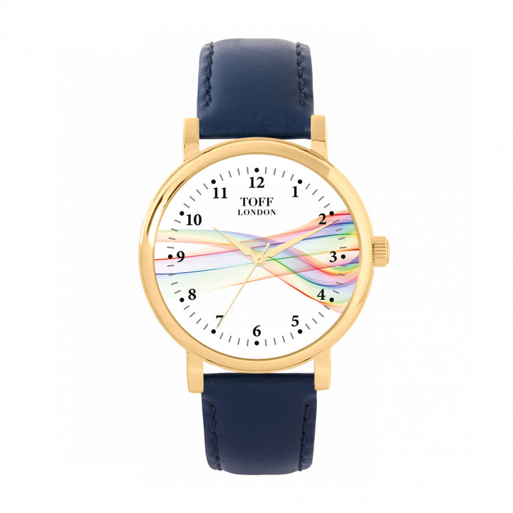Pride Ribbon Roman Numerals Watch