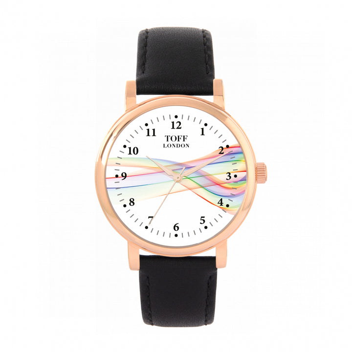 Pride Ribbon Roman Numerals Watch