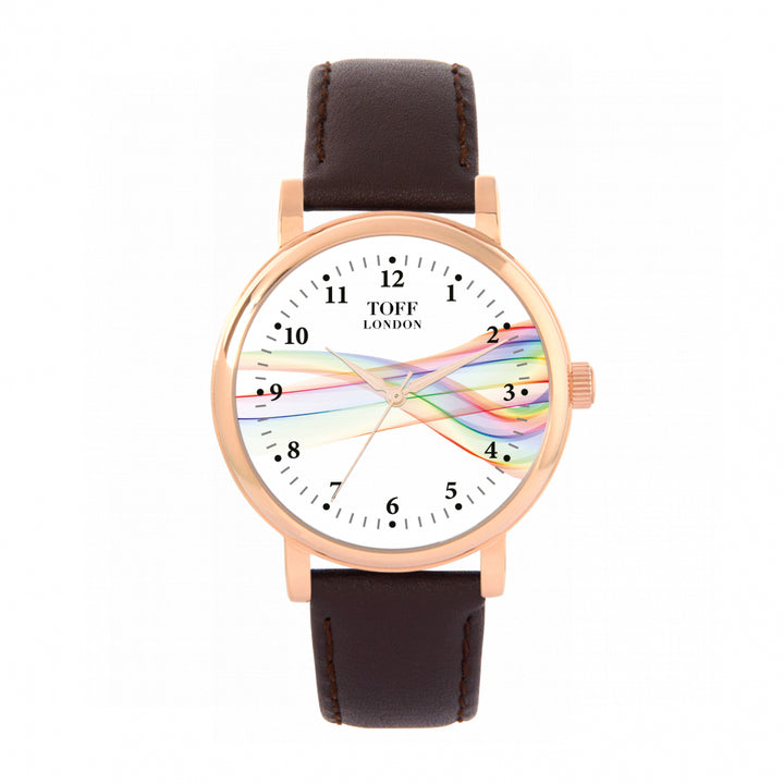 Pride Ribbon Roman Numerals Watch