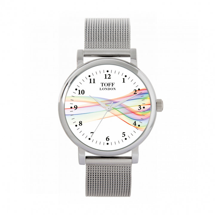 Pride Ribbon Roman Numerals Watch