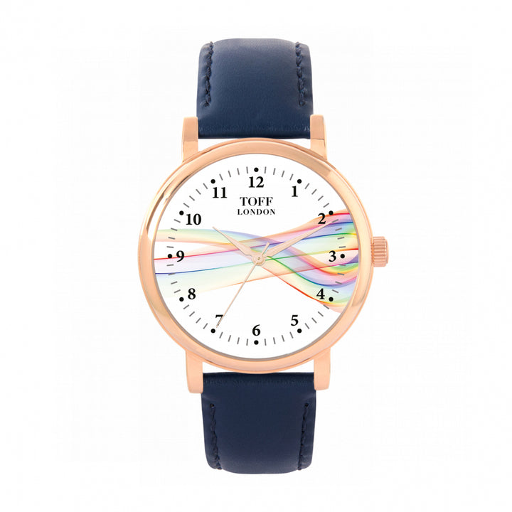 Pride Ribbon Roman Numerals Watch