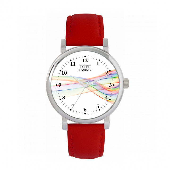Pride Ribbon Roman Numerals Watch