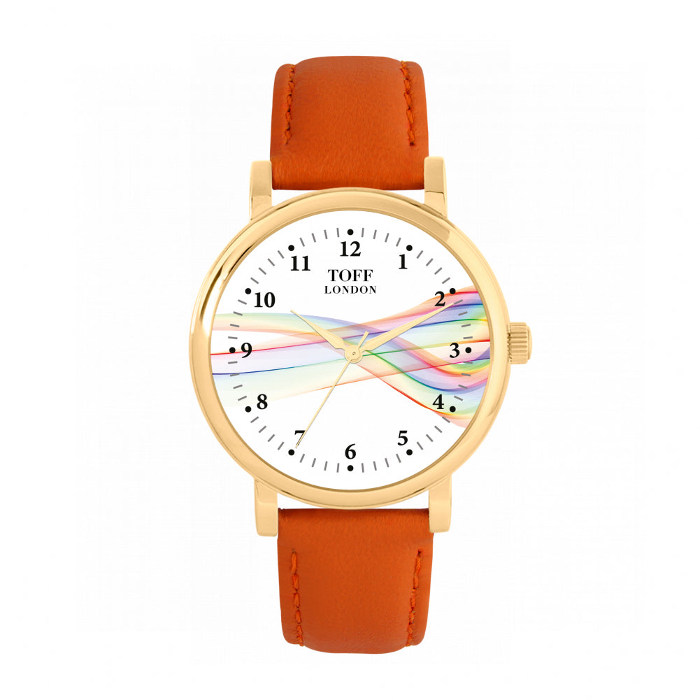 Pride Ribbon Roman Numerals Watch