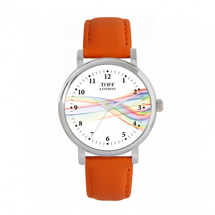 Pride Ribbon Roman Numerals Watch