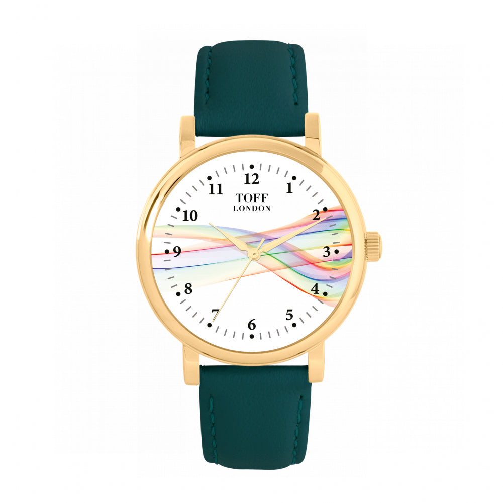 Pride Ribbon Roman Numerals Watch