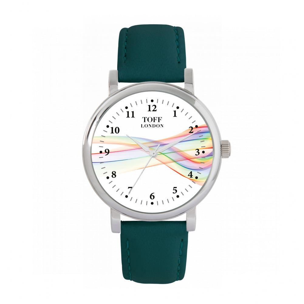 Pride Ribbon Roman Numerals Watch