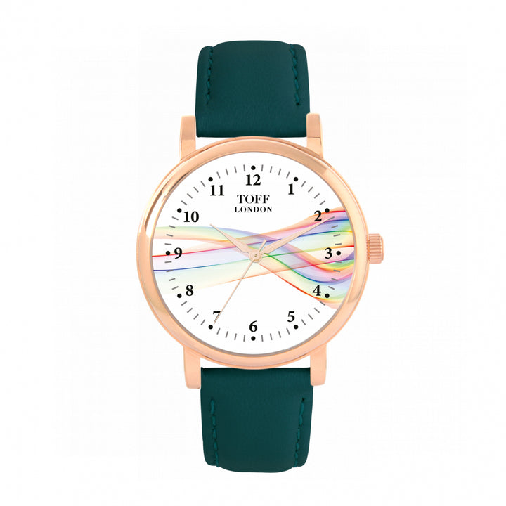 Pride Ribbon Roman Numerals Watch