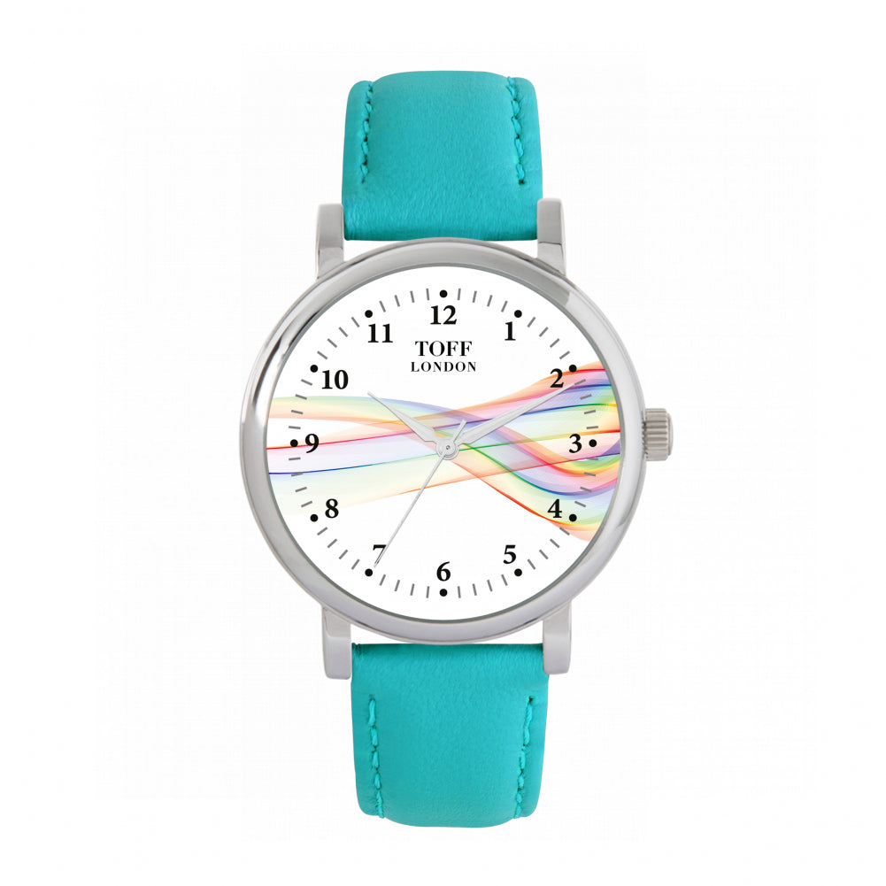 Pride Ribbon Roman Numerals Watch