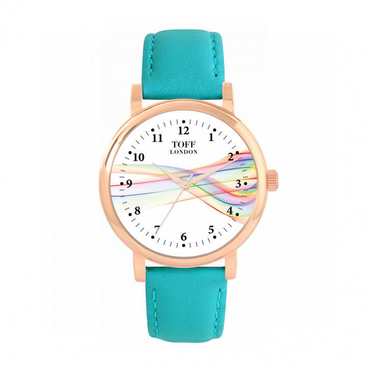 Pride Ribbon Roman Numerals Watch