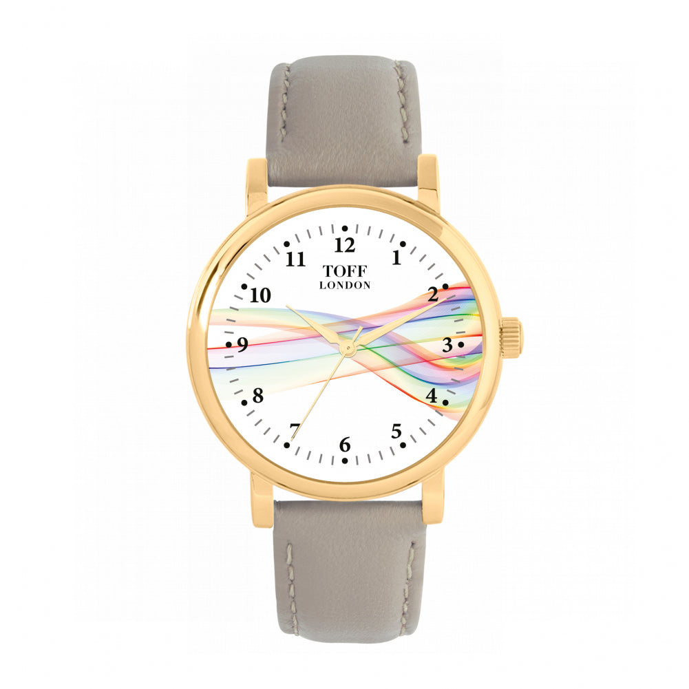 Pride Ribbon Roman Numerals Watch