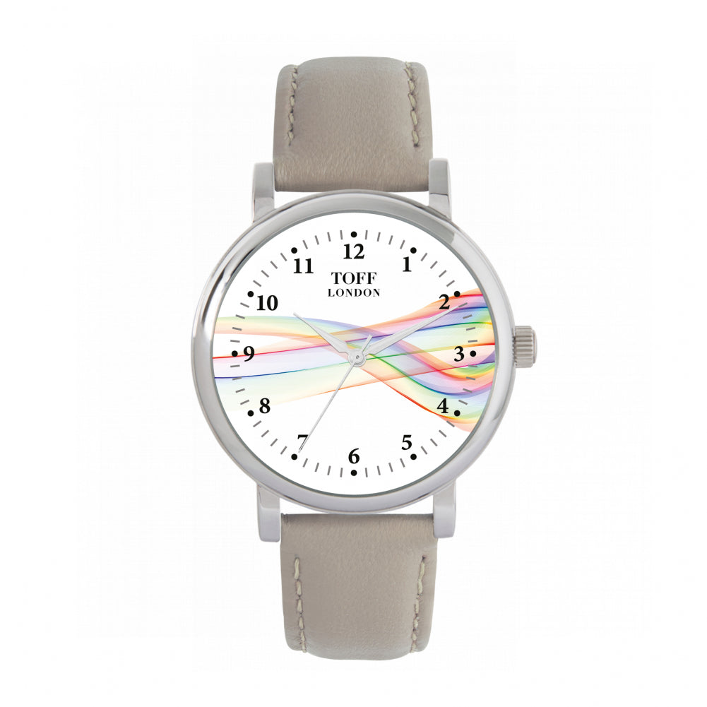 Pride Ribbon Roman Numerals Watch