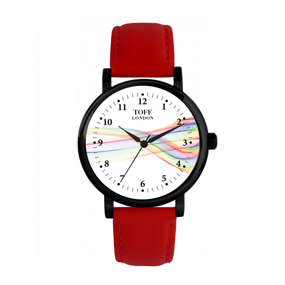 Pride Ribbon Roman Numerals Watch