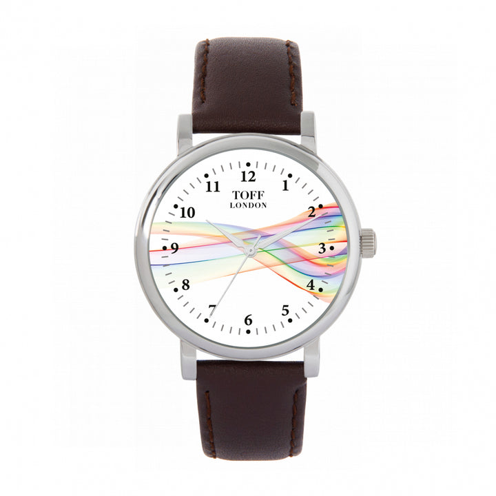 Pride Ribbon Roman Numerals Watch