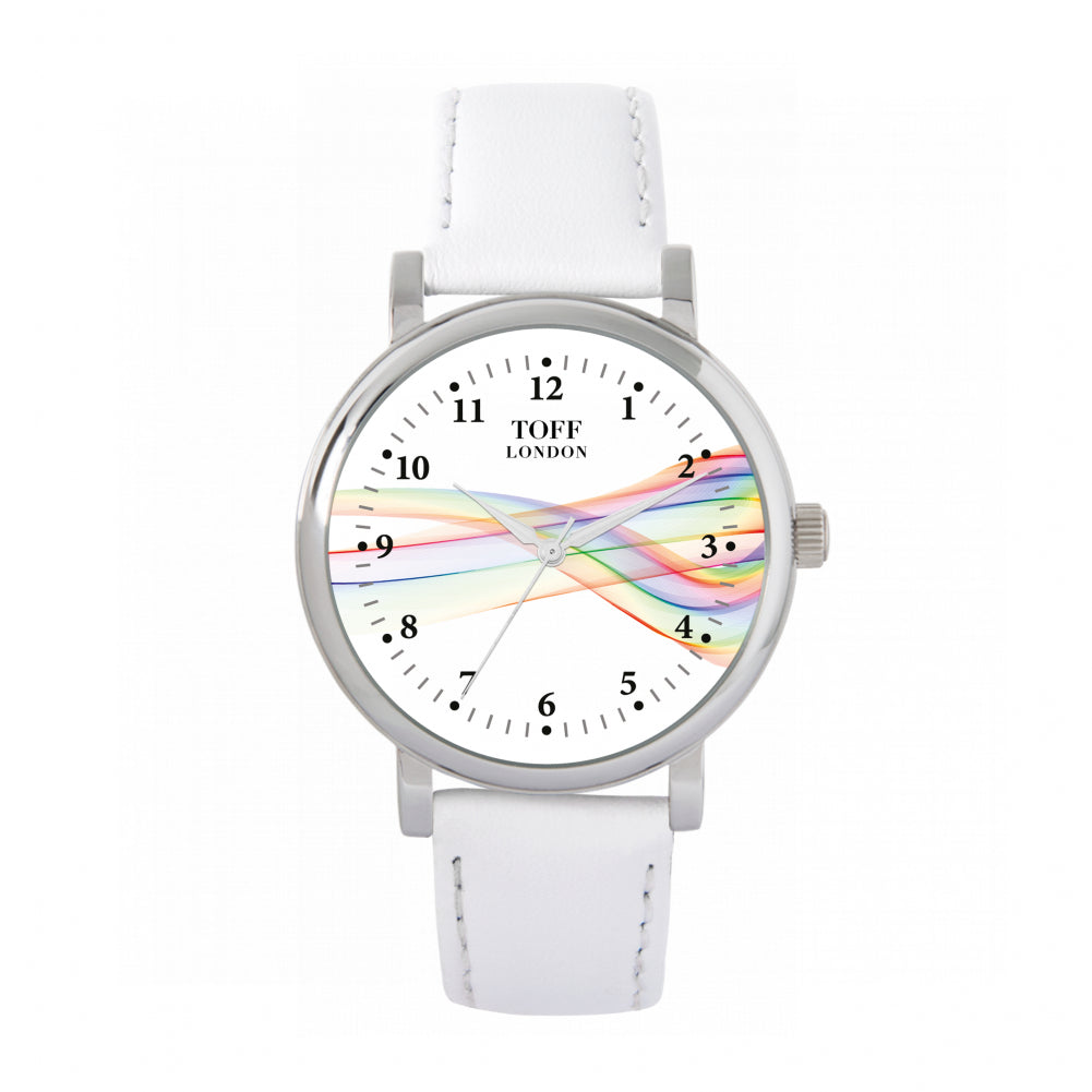 Pride Ribbon Roman Numerals Watch