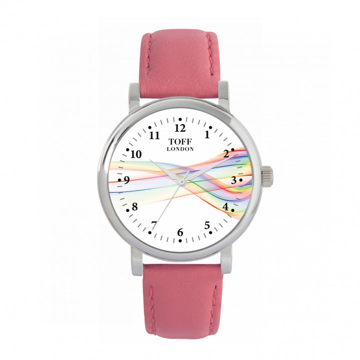 Pride Ribbon Roman Numerals Watch