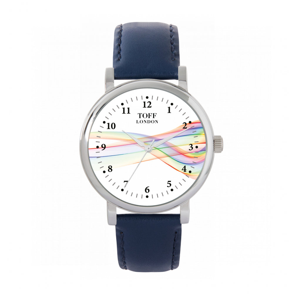 Pride Ribbon Roman Numerals Watch