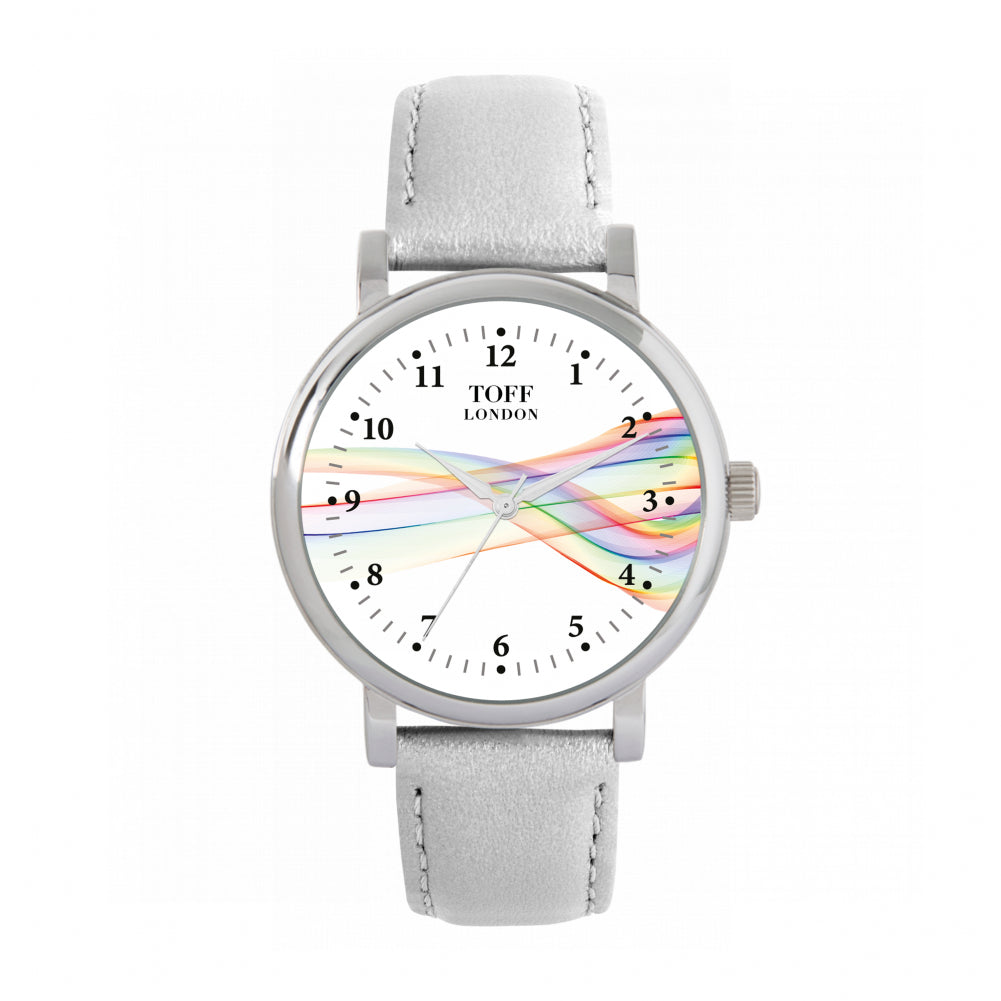 Pride Ribbon Roman Numerals Watch