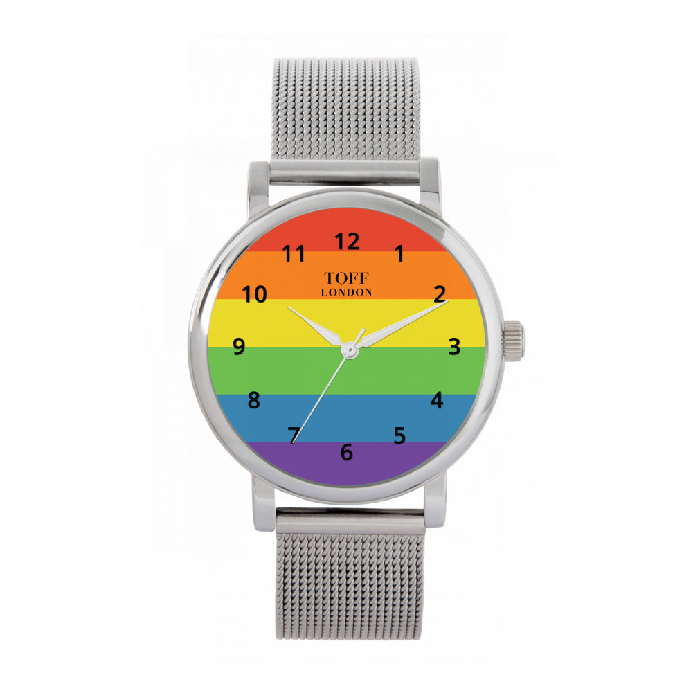 38mm Pride Horizontal Arabic Watch