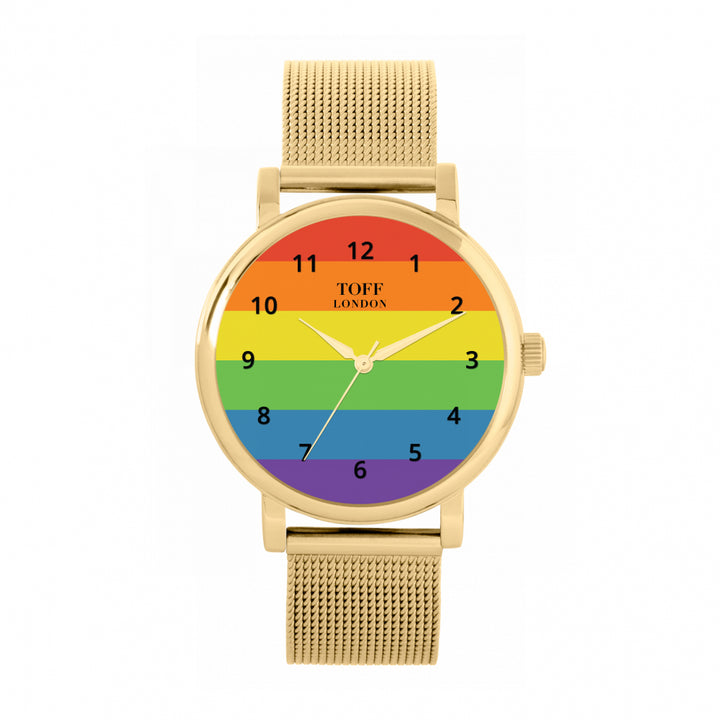 38mm Pride Horizontal Arabic Watch
