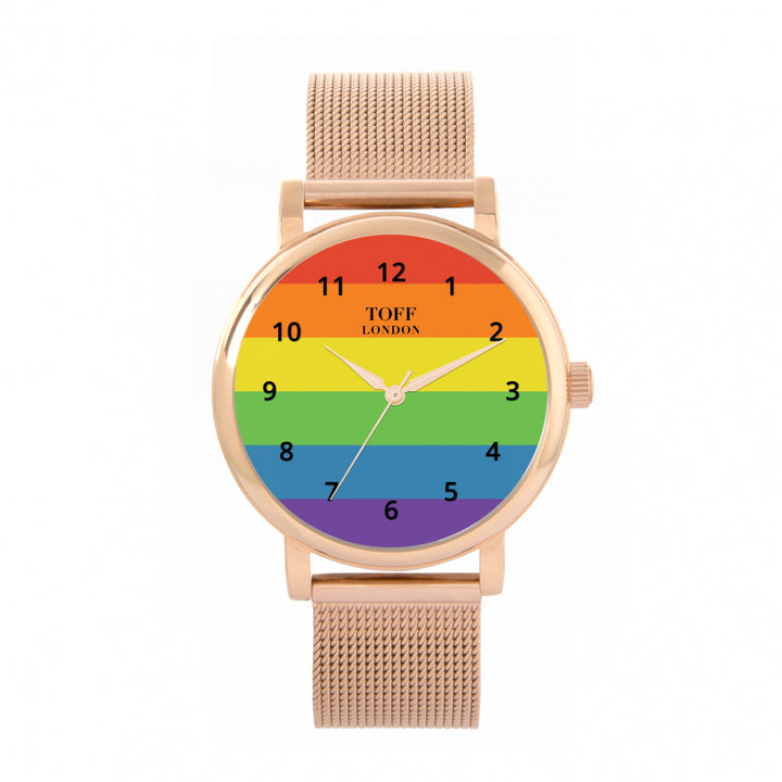 38mm Pride Horizontal Arabic Watch