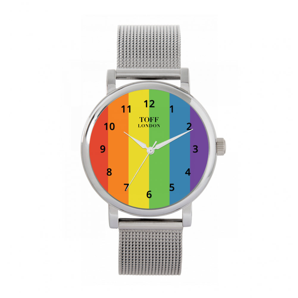 38mm Pride Vertical Arabic Watch