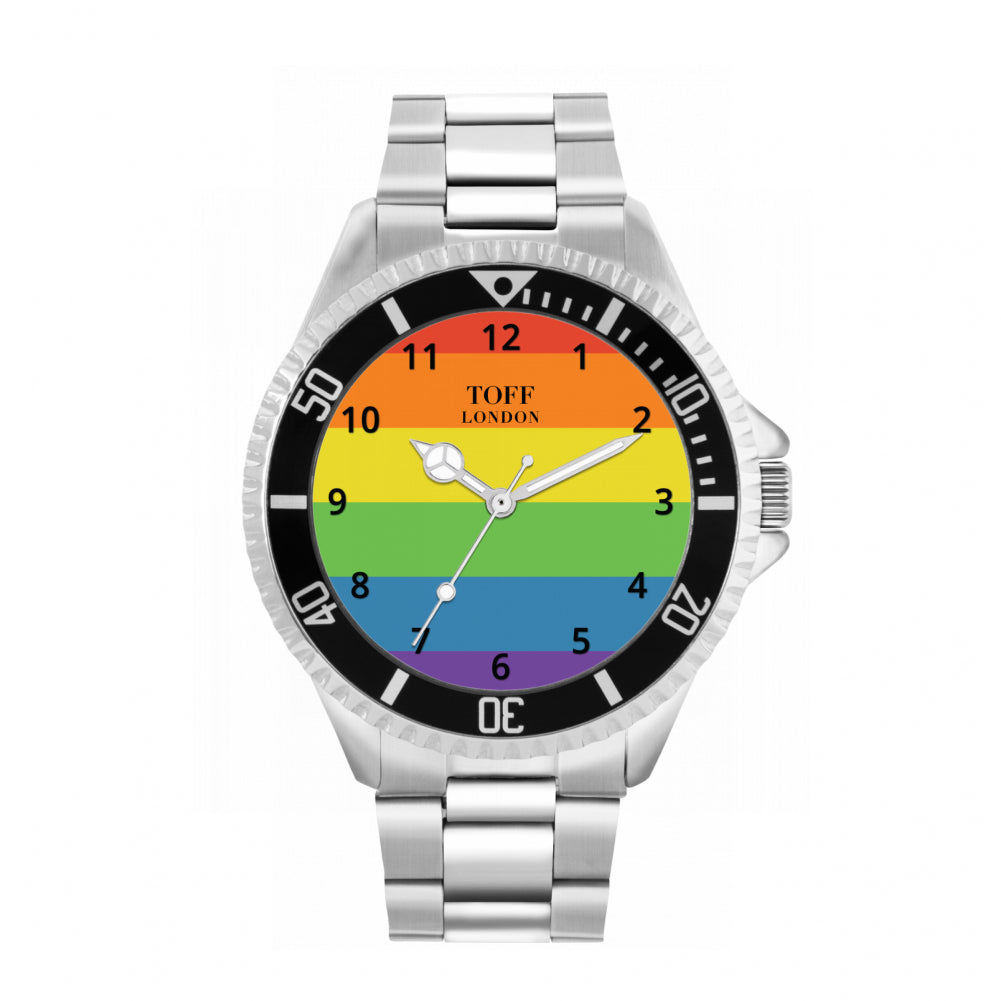 42mm Pride Horizontal Arabic Watch