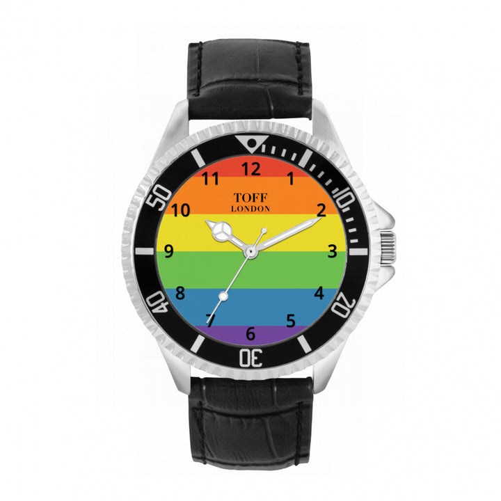 42mm Pride Horizontal Arabic Watch