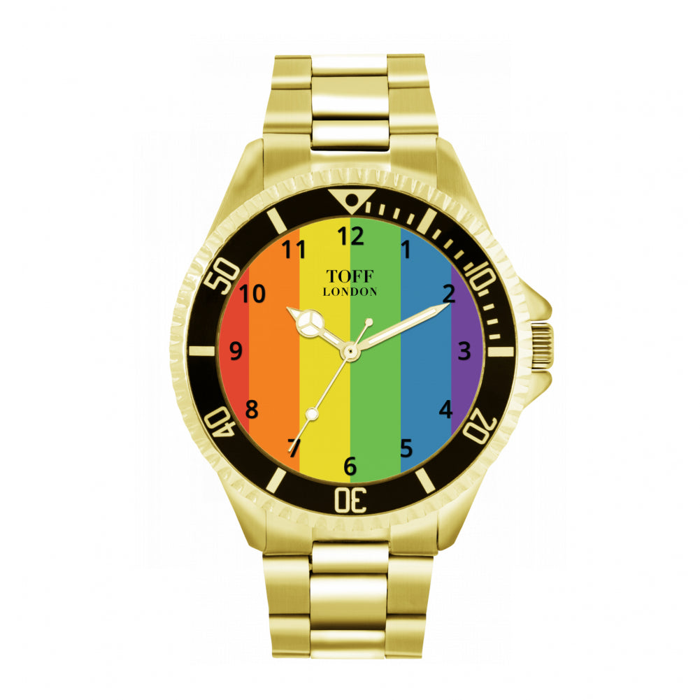 42mm Pride Vertical Arabic Watch