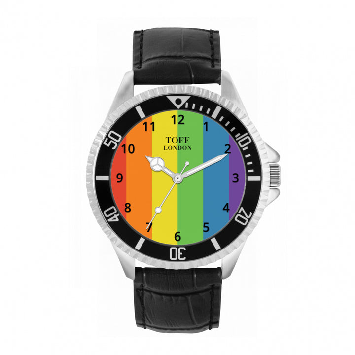 42mm Pride Vertical Arabic Watch
