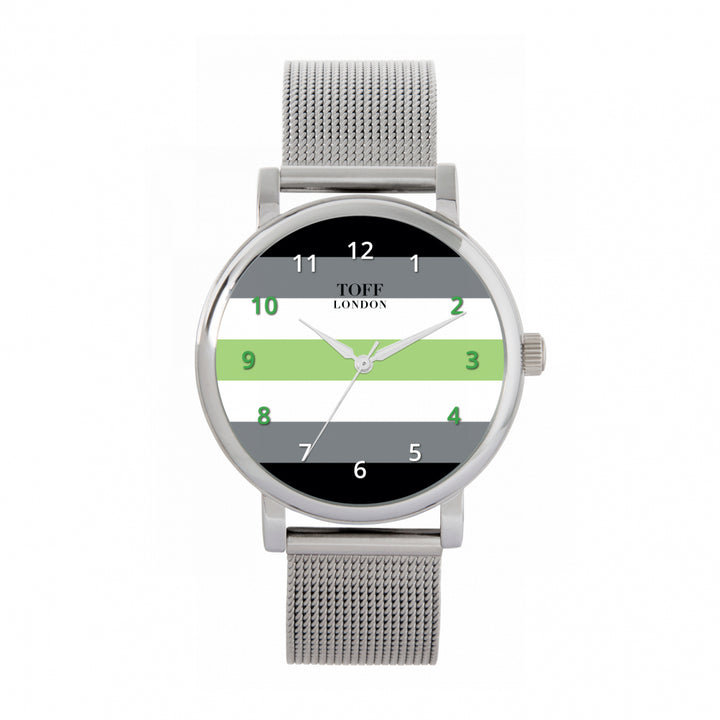 38mm Pride Agender Flag Watch