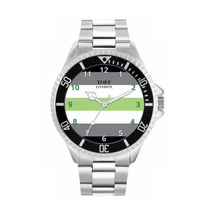 42mm Pride Agender Flag Watch