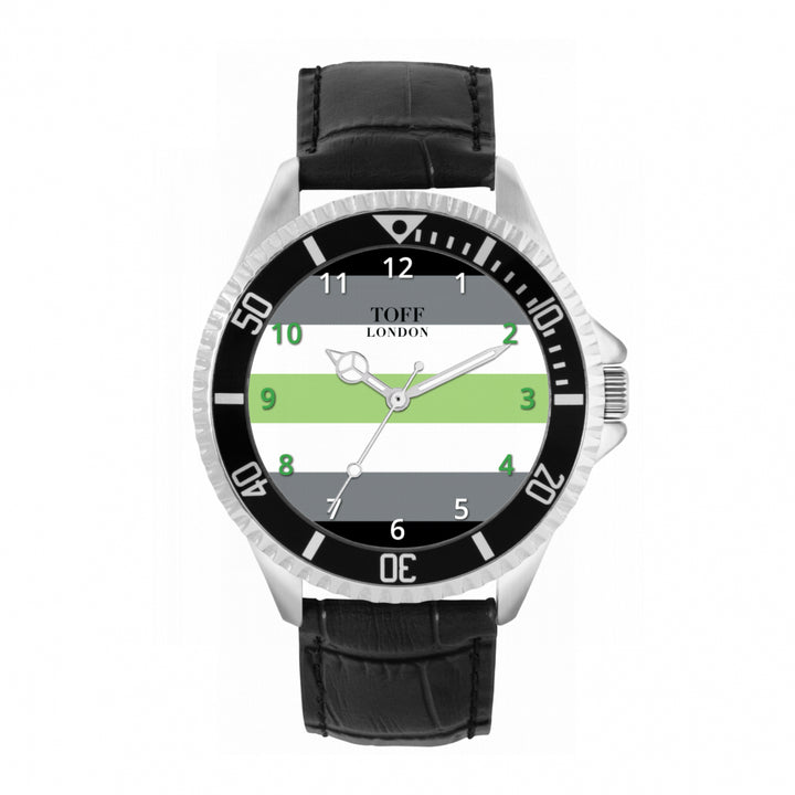 42mm Pride Agender Flag Watch