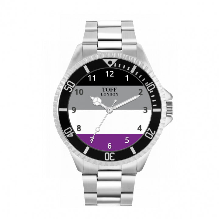 42mm Pride Asexual Flag Watch