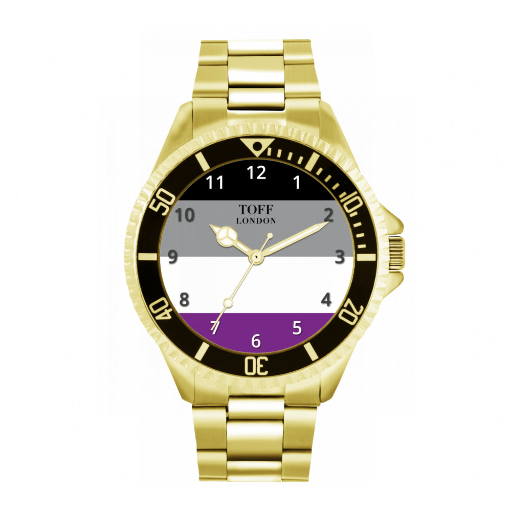 42mm Pride Asexual Flag Watch