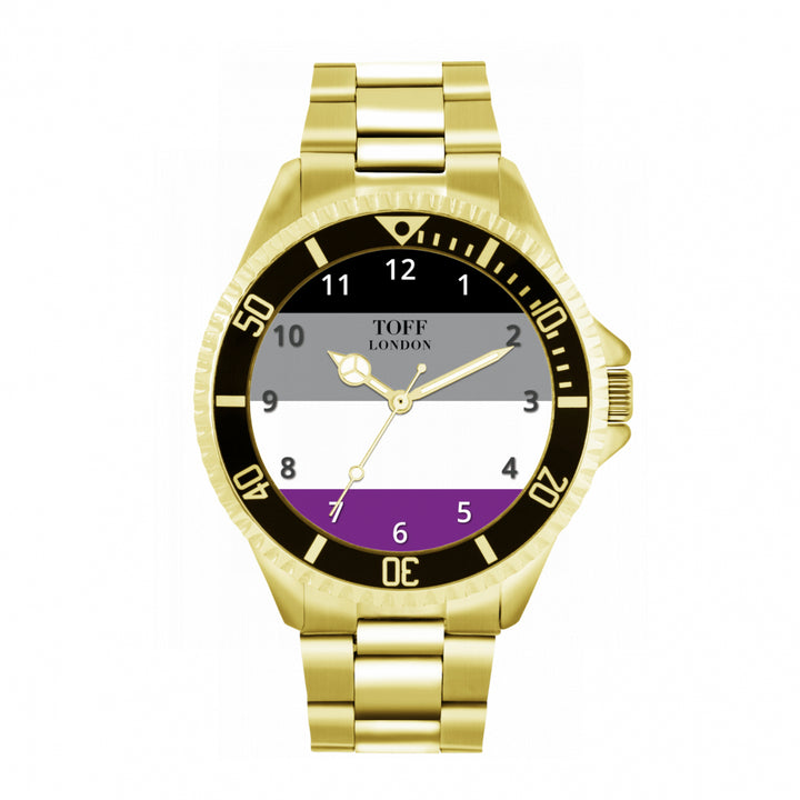 42mm Pride Asexual Flag Watch