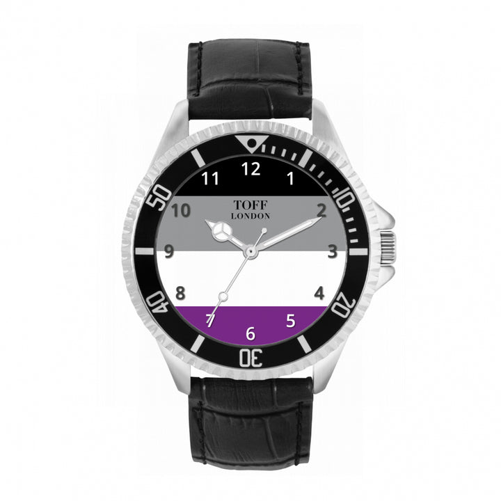 42mm Pride Asexual Flag Watch