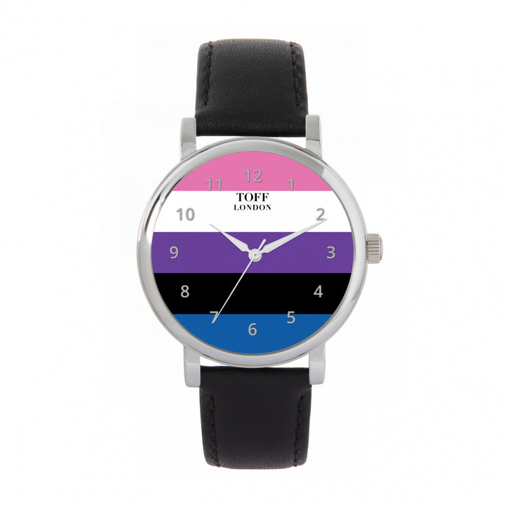 38mm Pride Genderfluid Flag Watch