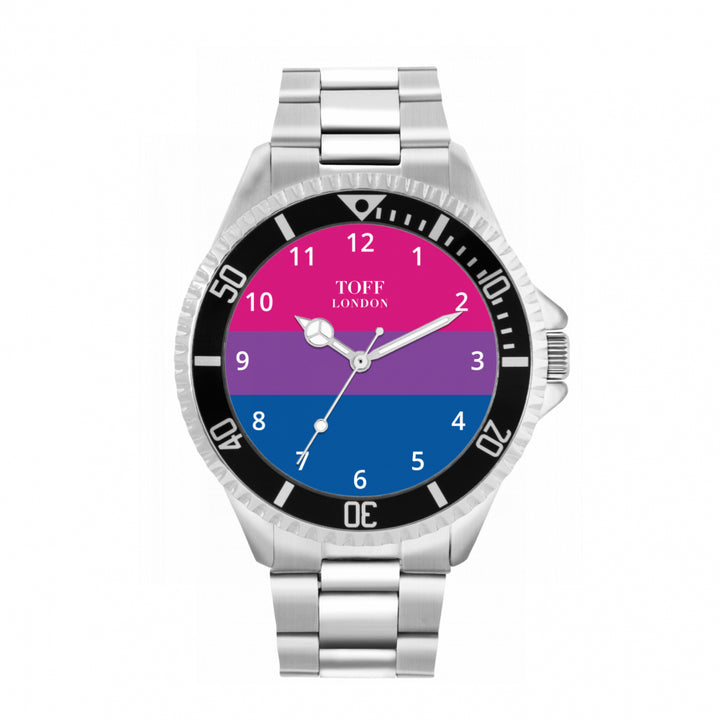 42mm Pride Bisexual Flag Watch